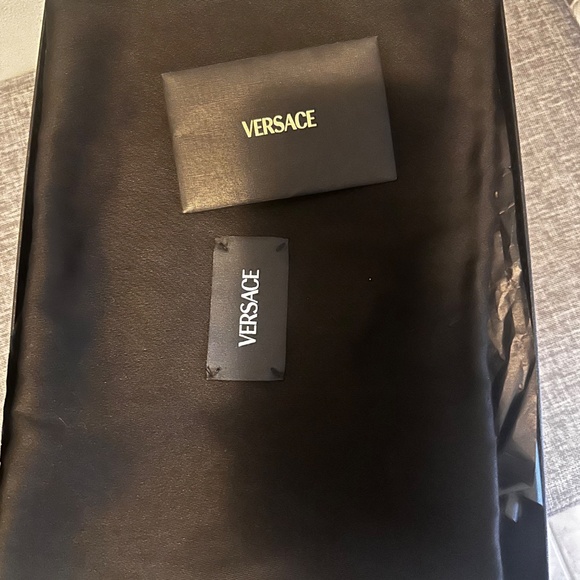 VERSACE Black Medusa '95 Loafers 6.5 womens - Picture 6 of 6